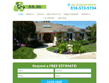 Tablet Screenshot of almagardening.com